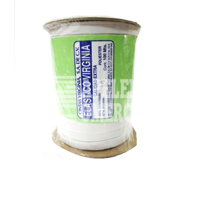 MERCERIA ELASTICO #14 C/BLANCO ROLLO